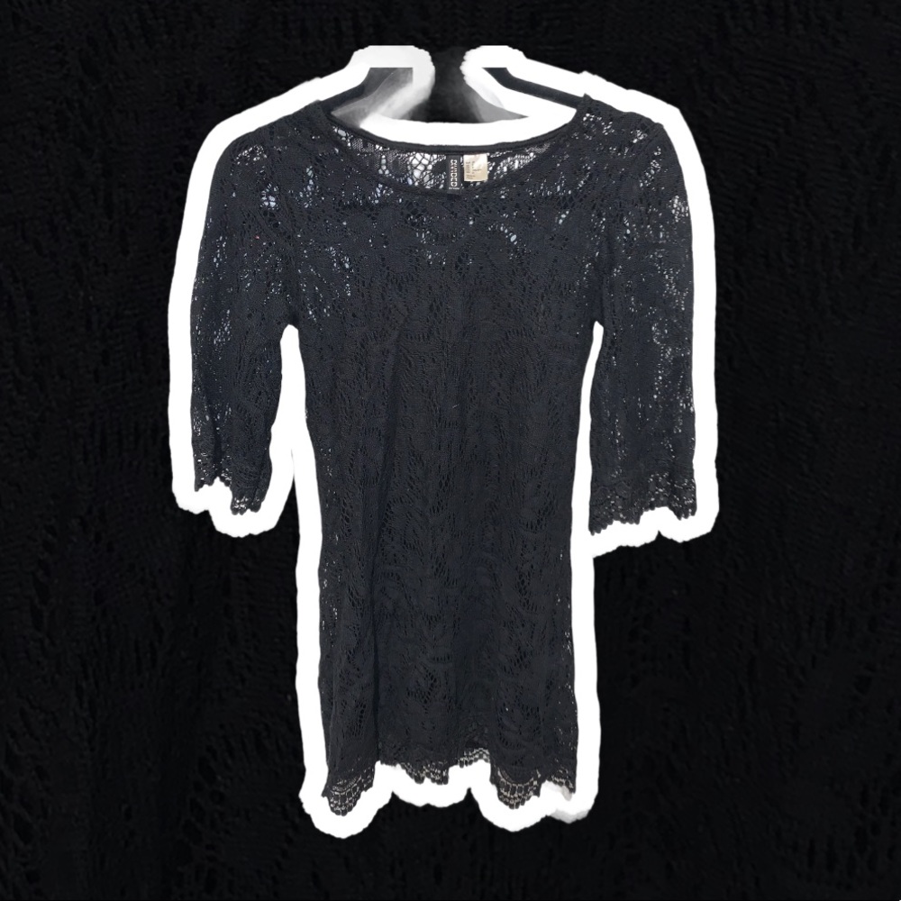 Lace Long Sleeve Dress